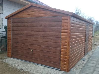 3,5x6 štít SUPERLINE-PLUS - světlý ořech + dvířka